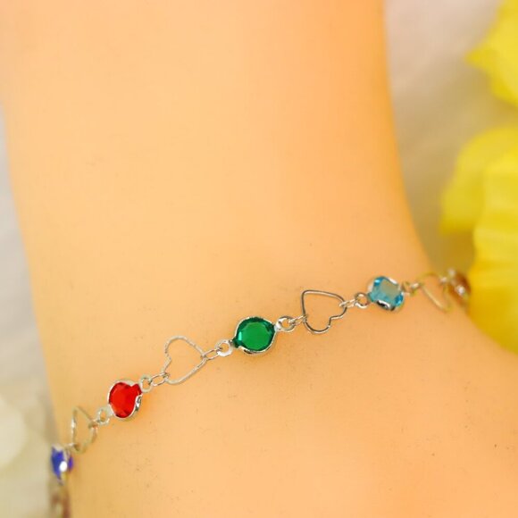 Minimalist Anklet, Sleek & Modern Design, Women’s Fashion, YC110478-A - Picture 8 of 10